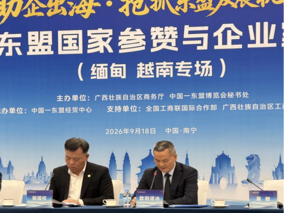 助企出海抢抓东盟机遇 中国驻东盟国家参赞与企业家交流会（缅甸越南专场）在南宁举办